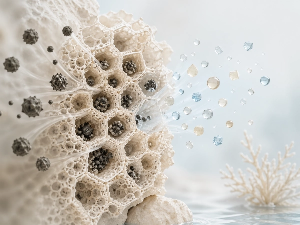 Crystal structure of zeolite clinoptilolite for natural detoxification in the gut