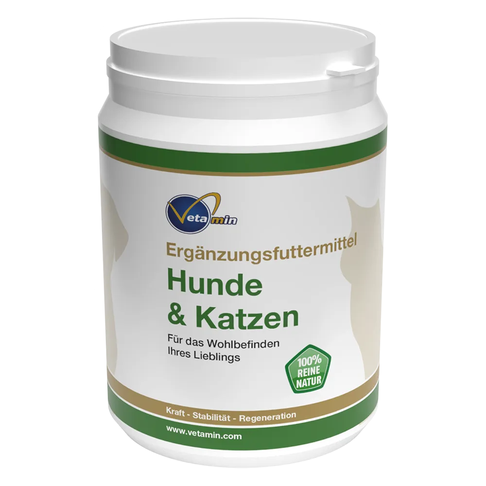 Vetamin Zeolith für Hunde und Katzen