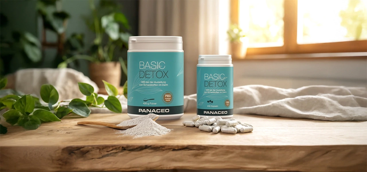 Daily-Detox-Routine mit BASIC DETOX als sanfte Unterstützung für die Darmgesundheit in der Fastenzeit