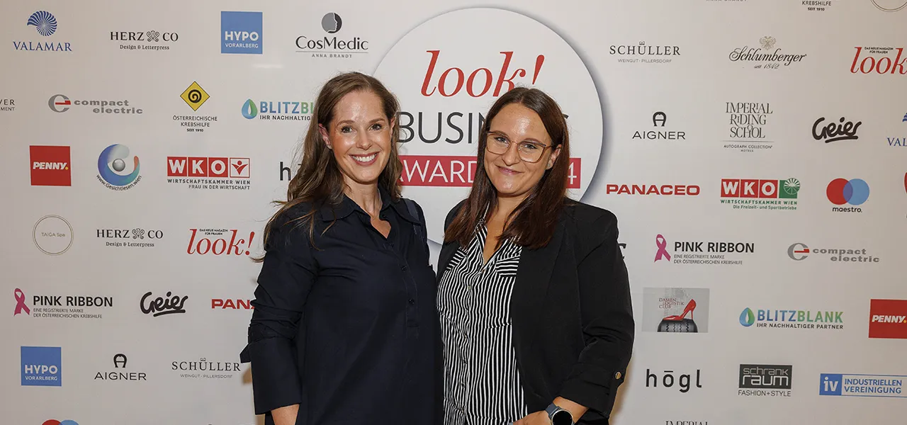 PANACEO bei den look! Business Awards Nicole Schöll und Sarah Lehnert