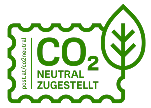 CO2 neutral zugestellt durch Österreichische Post