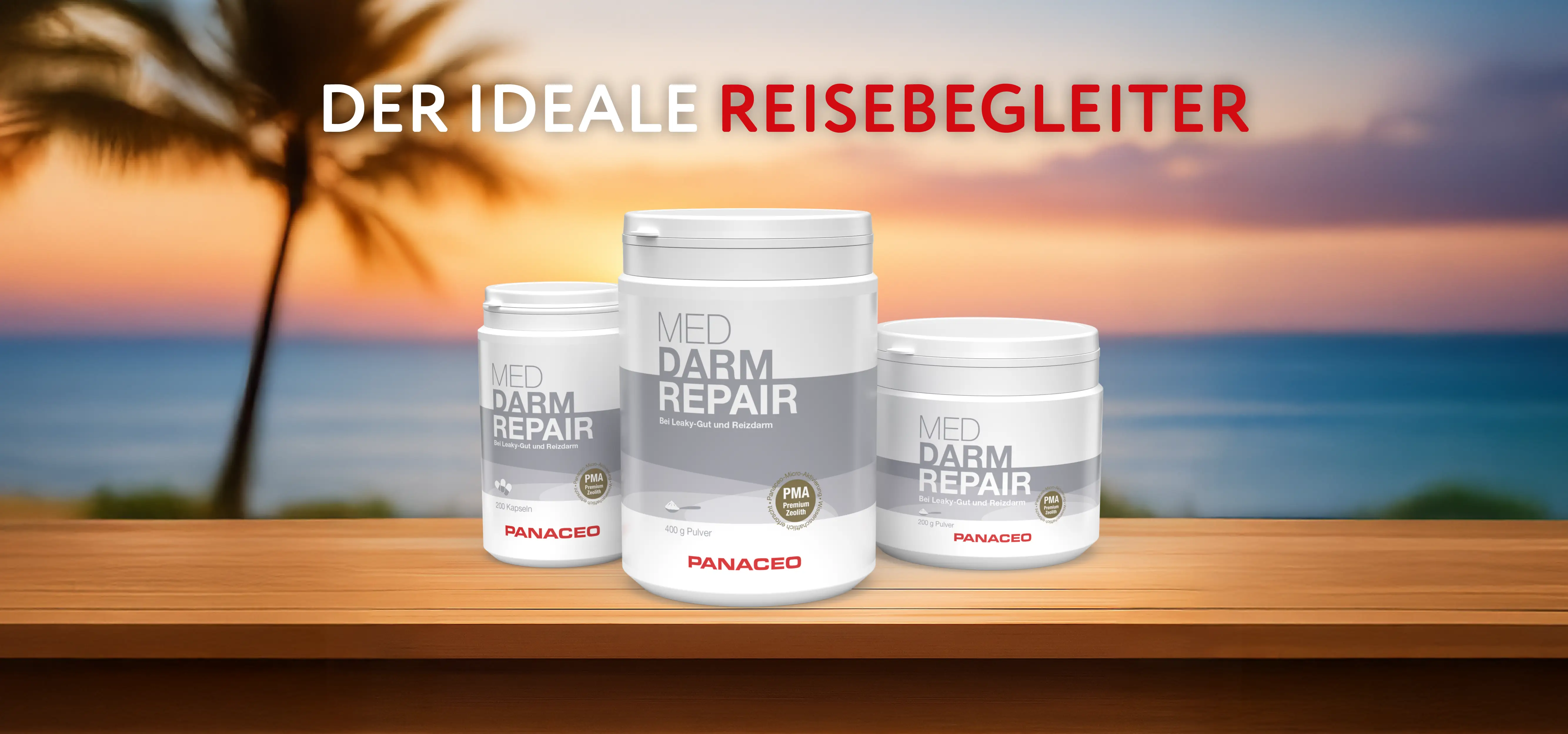 MED DARM-REPAIR als optimaler Reisebegleiter bei Reizdarm