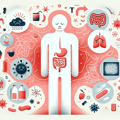 Krankheitsbilder und Symptome bei Leaky-Gut Krankheitsbilder und Symptome bei Leaky-Gut