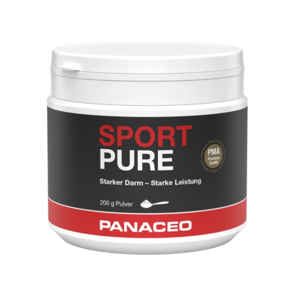 PANACEO SPORT PURE 200g – Zeolith für Kraft, Ausdauer und Regeneration