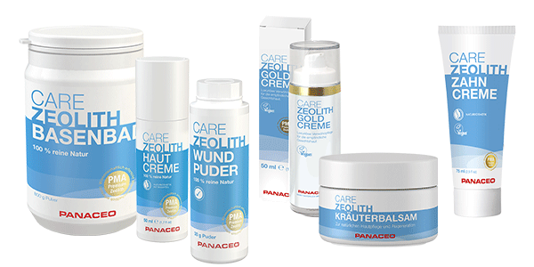 PANACEO CARE Natural Cosmetics – PMA Zeolite for Skin and Teeth