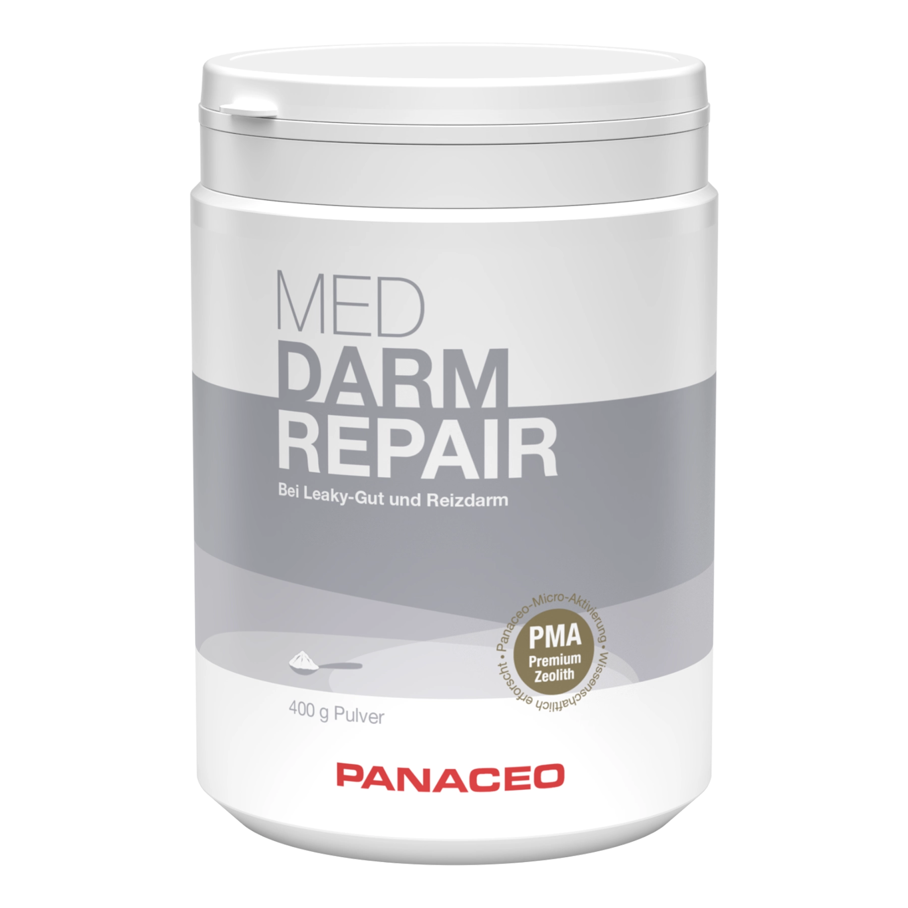 PANACEO MED DARM REPAIR Pulver 400 g PANACEO MED DARM REPAIR Pulver 400 g Dose