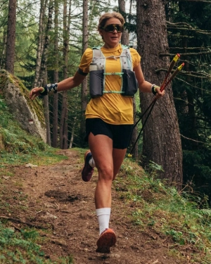 Birgit Kocher, trail runner, uses PANACEO SPORT PURE as a foundation for endurance training and recovery