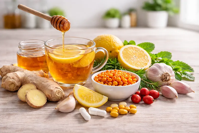 Natürliche Unterstützung des Immunsystems während der Grippewelle Hausmittel zur Stärkung des Immunsystems während der Grippewelle