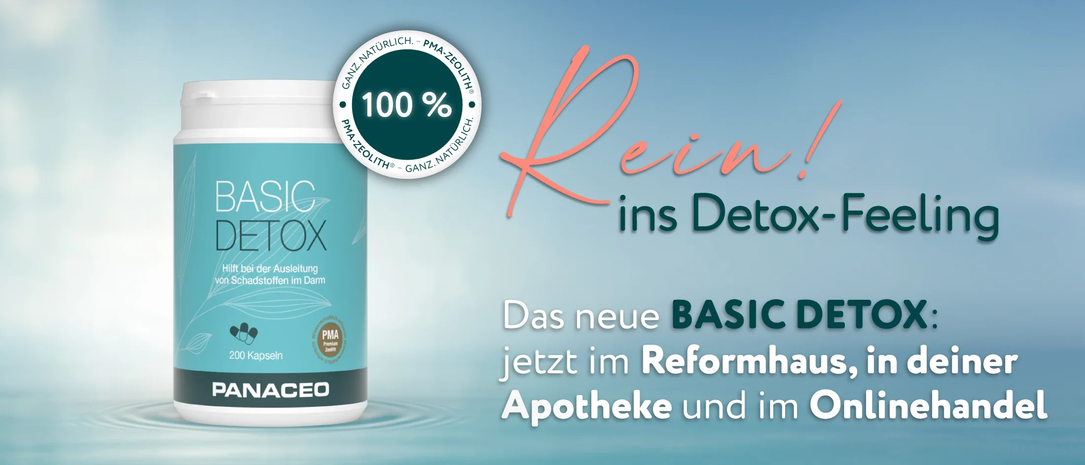 BASIC DETOX - Darmentgiftung mit Zeolith