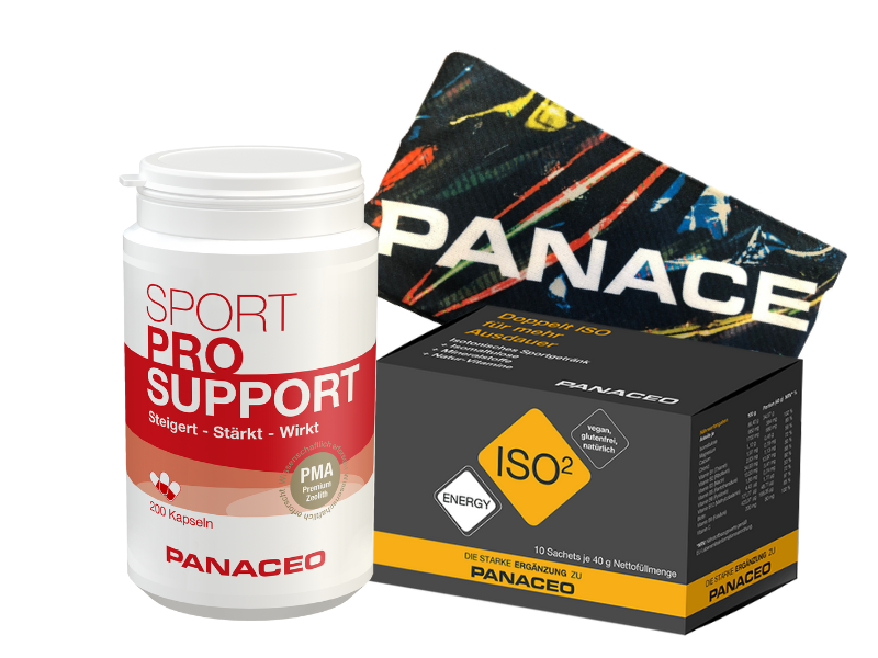 PANACEO Ausdauer 2 Go Package mit Kapseln