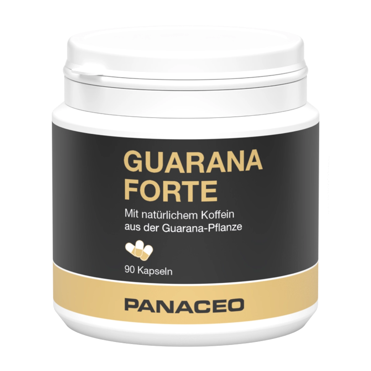 PANACEO GUARANA FORTE capsules – Natural caffeine from guarana seeds