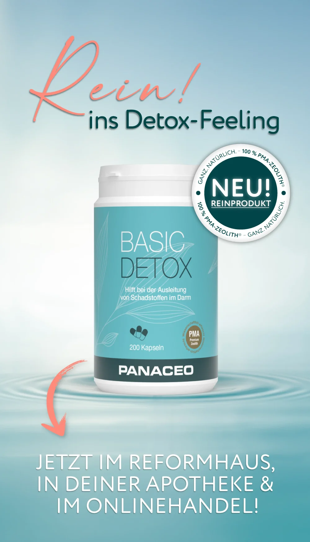 BASIC DETOX - Darmentgiftung mit Zeolith