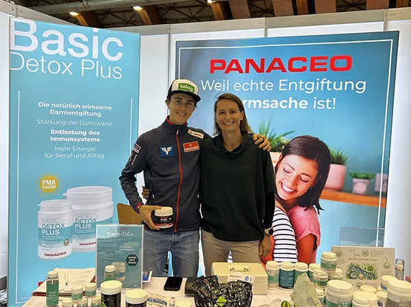 Markus Müller mit Panaceo bei Gesund leben Familienmesse in Klagenfurt Markus Müller mit Panaceo bei Gesund leben Familienmesse in Klagenfurt