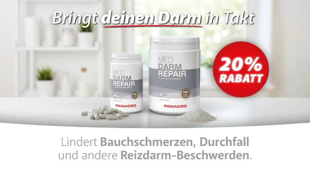 20 % Aktion auf MED DARM REPAIR von PANACEO