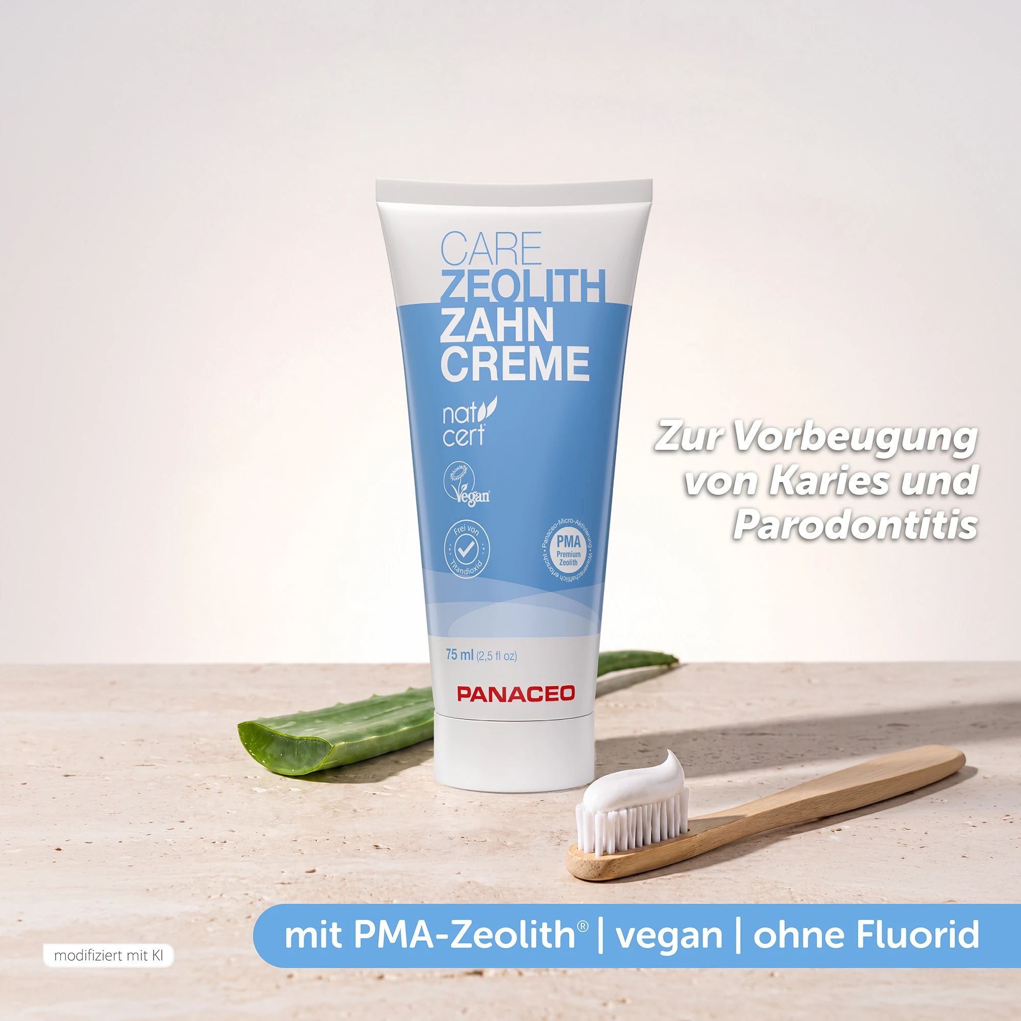 CARE Zeolith Zahncreme